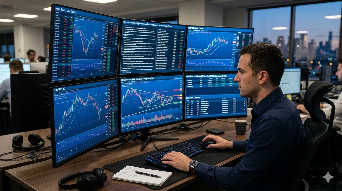 forex account management service trading dashboard
